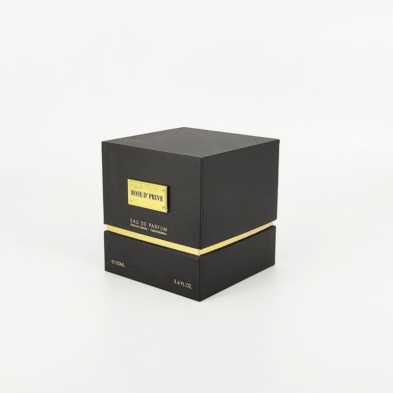 LUXURY GOLD FOIL FROIL PERFUME BOX s pěnovou vložkou EVA a tuhá konstrukce základny HP007