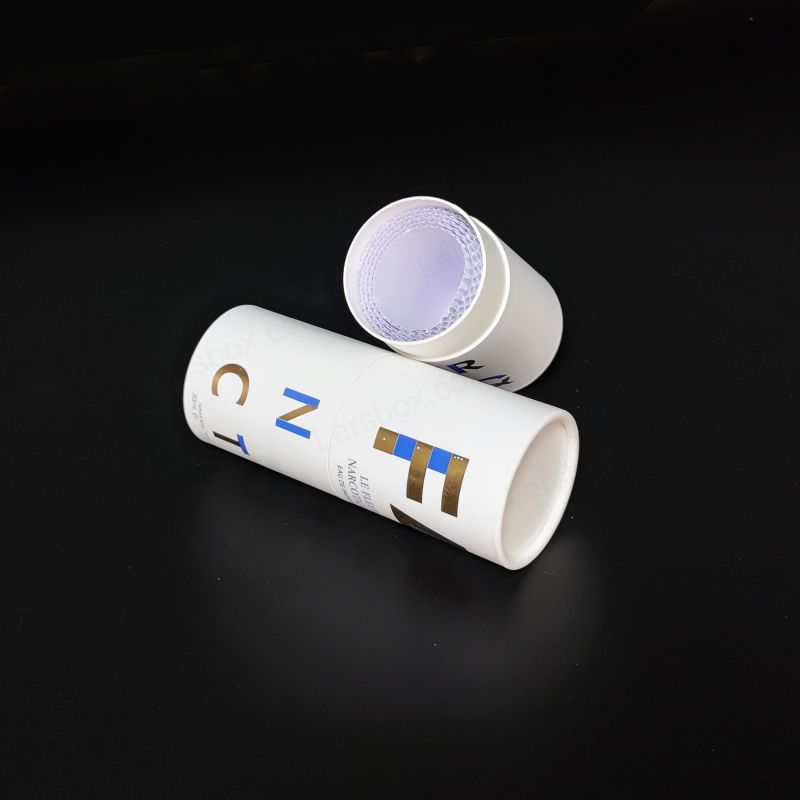 Skládací krabice na papírové trubice pro efektivní úložné a elegantní možnosti balení produktu HT003