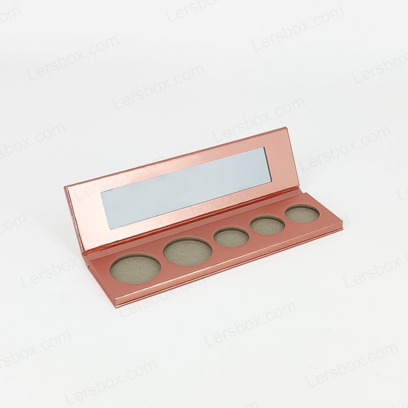 Přizpůsobitelné palety magnetického oční stíny Vysoce kvalitní oční make -up s tmavým plechem tónem PS Mirror Pigments Prázdné krásy palety palety 004